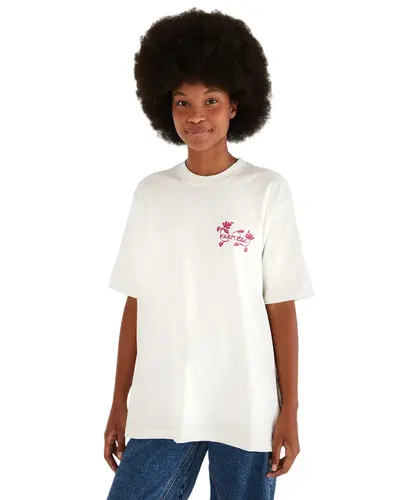 Camiseta Farm Kit Primavera Off White