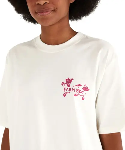Camiseta Farm Kit Primavera Off White