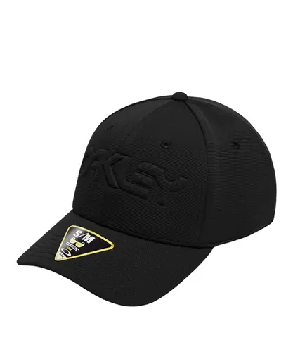 Boné Oakley 6 Panel Stretch Hat Embossed L/XL Black