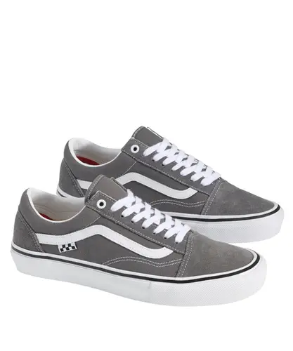 Tênis Vans Old Skool Skate Pewter White