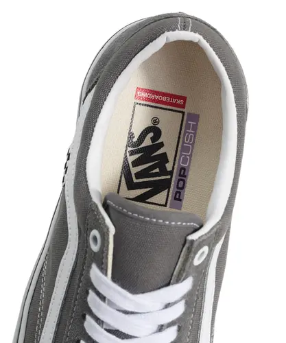 Tênis Vans Old Skool Skate Pewter White