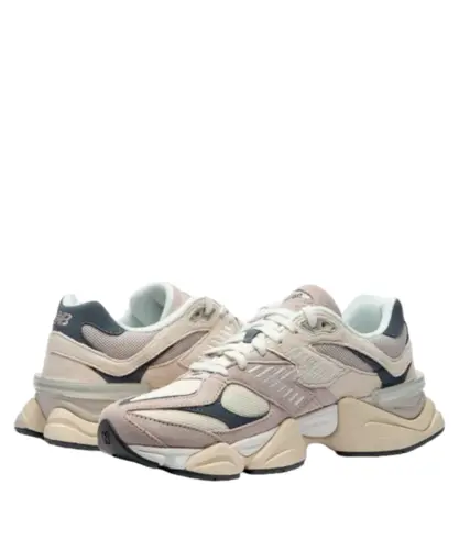 Tênis New Balance 9060 Washed Pink Vintage Indigo