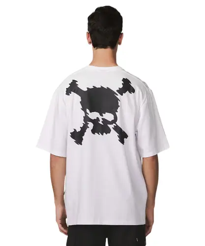 Camiseta Oakley Big Skull Branco - Camiseta Oakley Big Skull