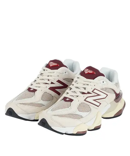 Tênis New Balance 9060 Bege Bordo