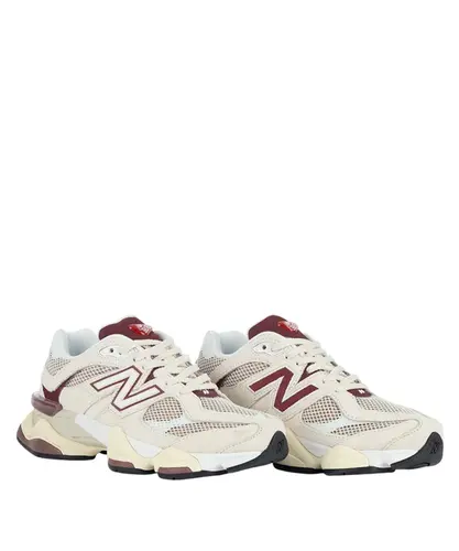 Tênis New Balance 9060 Bege Bordo
