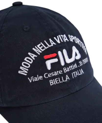 Boné Fila Biella Italia Marinho