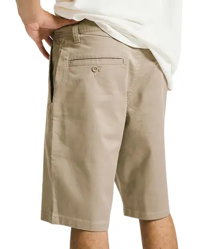 Bermuda Volcom Walk Frickin Chino Dark Khaki
