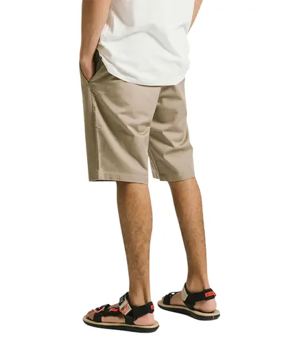 Bermuda Volcom Walk Frickin Chino Dark Khaki
