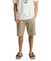Bermuda Volcom Walk Frickin Chino Dark Khaki