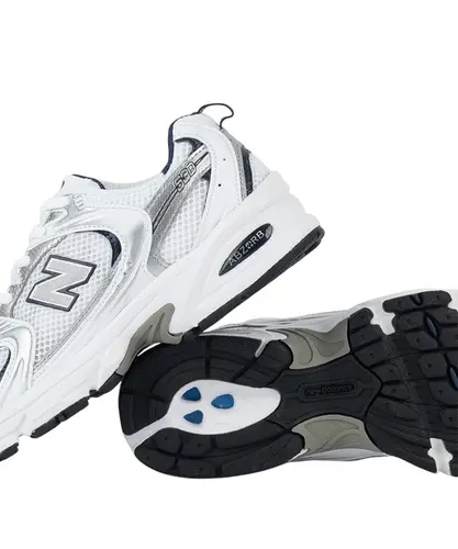 Tênis New Balance 530 Branco Prata Marinho