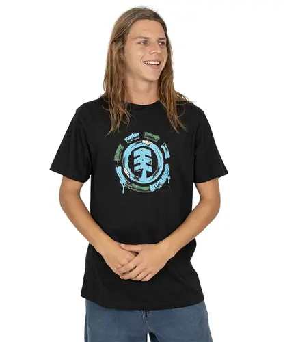 Camiseta Element Rolling Preto
