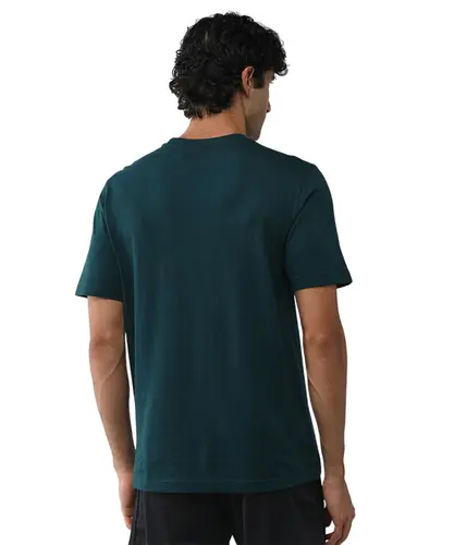 Camiseta Adidas Trefoil Verde Marrom