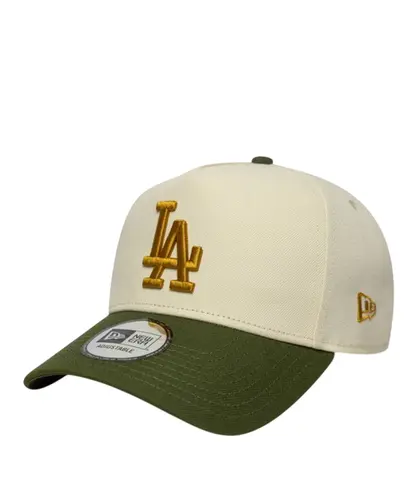 Boné New Era9FORTY A-Frame Los Angeles Dodgers Bege