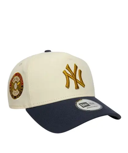 Boné New Era 9FORTY A-Frame New York Yankees Bege