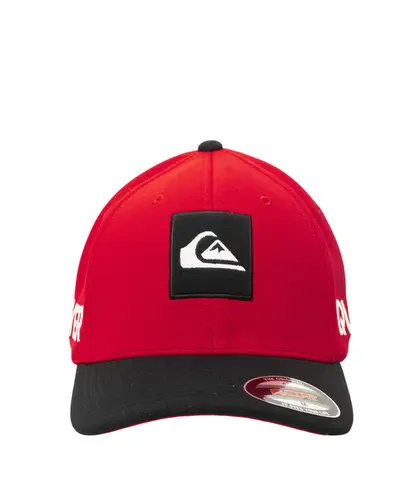 Boné Quiksilver Emb Square Red