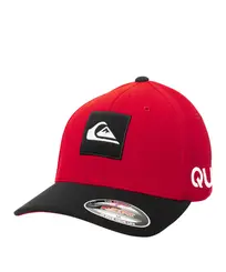 Boné Quiksilver Emb Square Red