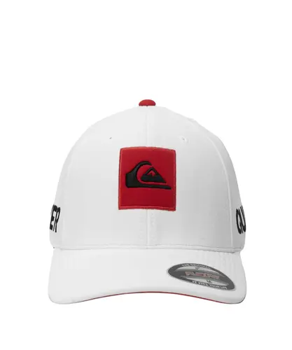 Boné Quiksilver Emb Square White