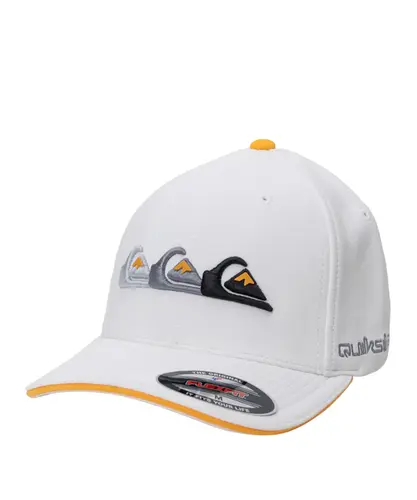 Boné Quiksilver Emb Three Logo White