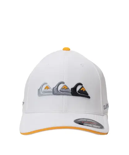 Boné Quiksilver Emb Three Logo White