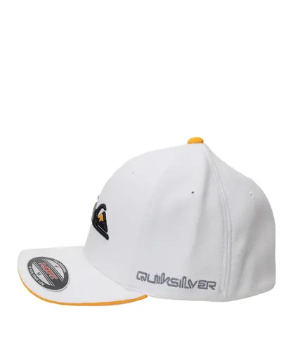 Boné Quiksilver Emb Three Logo White