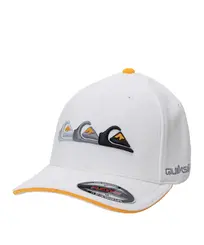 Boné Quiksilver Emb Three Logo White
