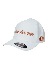 Boné Quiksilver Emb Type Down Word White