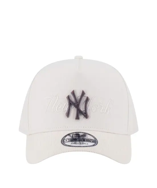 Boné New Era 9FORTY Snapback New York Yankees Off White - Boné New