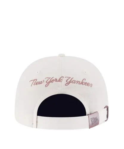 Boné New Era 9FORTY Snapback New York Yankees Off White