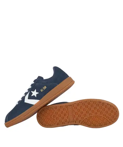Tênis Converse All Star Classic Trainer Ox Essential Marinho Branco Velho