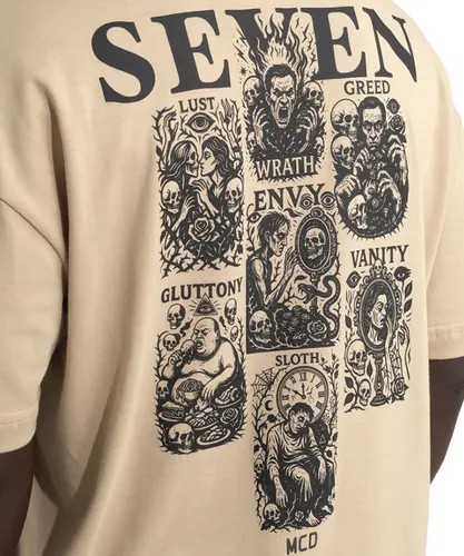 Camiseta MCD Boxfit Seven Sins Bege