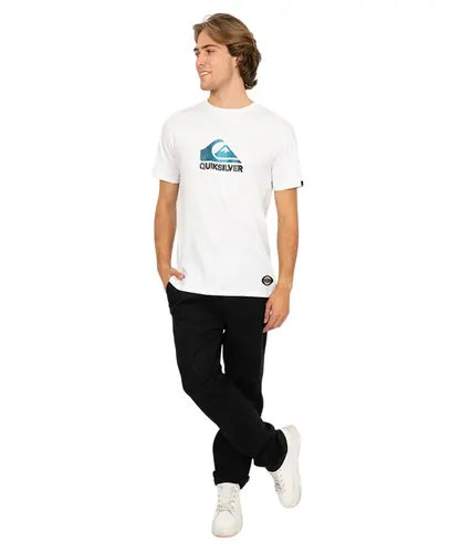 Camiseta Quiksilver Soft Hologram Branco