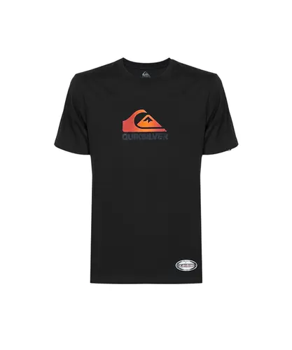 Camiseta Quiksilver Soft Hologram Preto