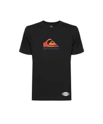 Camiseta Quiksilver Soft Hologram Preto