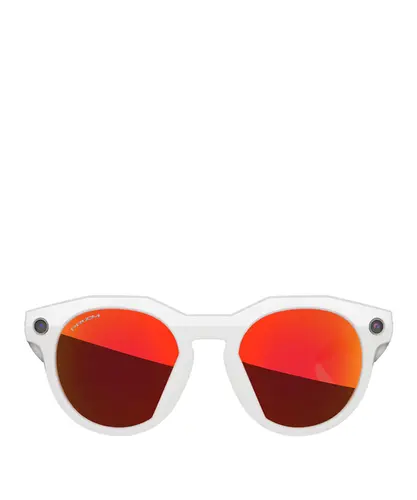 Óculos Oakley Meta HSTN Prizm Ruby Warm Grey Frame