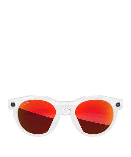 Óculos Oakley Meta HSTN Prizm Ruby Warm Grey Frame