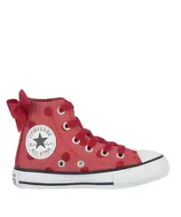 Tênis Converse Kids Chuck Taylor All Star Hi Better In Bows Vermelho Bordo
