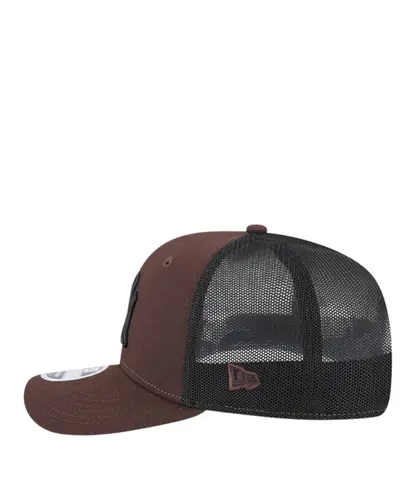 Boné New Era 9SEVENTY Stretch Snap NY Yankees Marrom