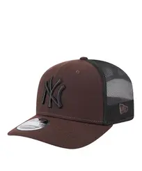 Boné New Era 9SEVENTY Stretch Snap NY Yankees Marrom