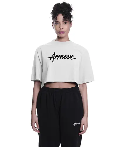 Cropped Approve Bold New Classic Branco