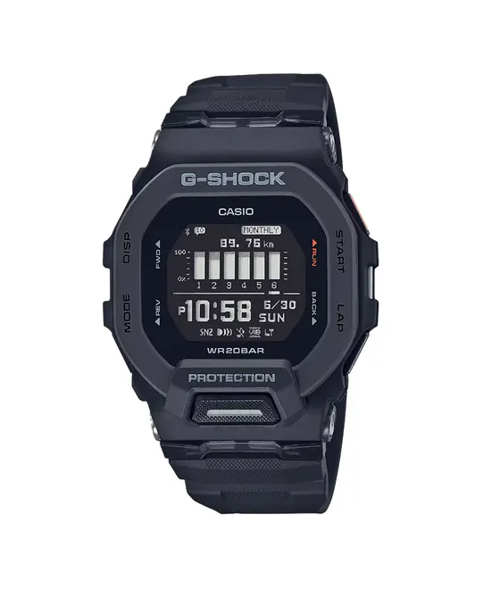 Point B.L.A.C.K OG盤 g-rap Relógio G-Shock G-Squad Sports Preto - Relógio G-Shock G-Squad