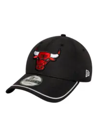 Boné New Era 9FORTY Chicago Bulls NBA Preto