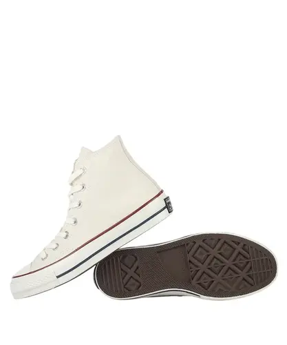 Tênis Converse Chuck 70 Hi Vintage Bege Claro