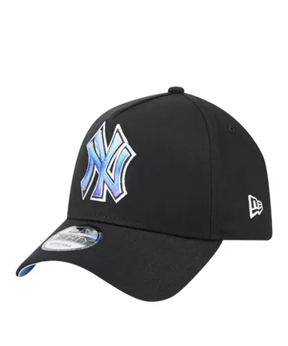 Boné New Era 9FORTY A-Frame Snapback New York Yankees Preto