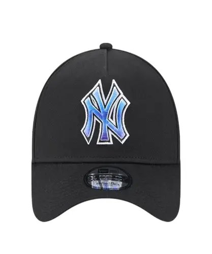 Boné New Era 9FORTY A-Frame Snapback New York Yankees Preto