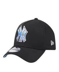 Boné New Era 9FORTY A-Frame Snapback New York Yankees Preto