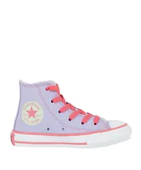 Tênis Converse Kids Chuck Taylor All Star Side Zip Hi Lilas Violeta