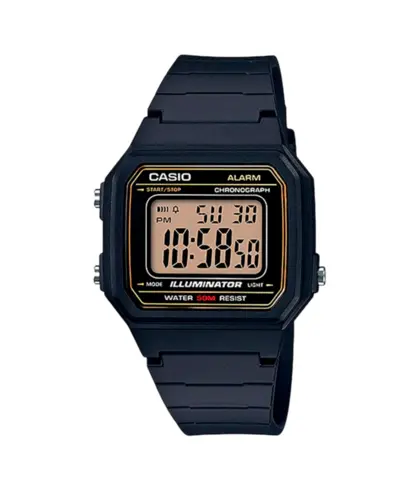 Relógio Casio Standard Digital Preto e Dourado