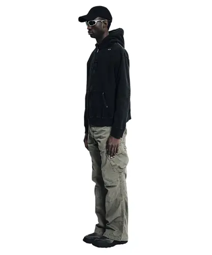 Moletom Oakley x Piet Padded Hoodie Jetblack - Moletom Oakley x