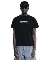 Camiseta Oakley x Piet Caution Ripped Jetblack