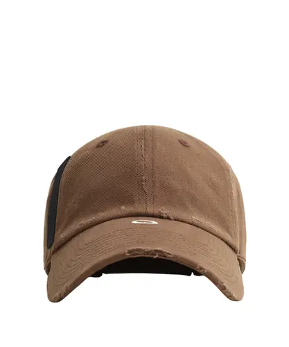 Boné Oakley x Piet Nano Logo Studded Caps Dark Brown
